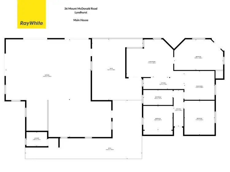 Floorplan of Homely house listing, 36 Mount Mcdonald Road, Lyndhurst NSW 2797
