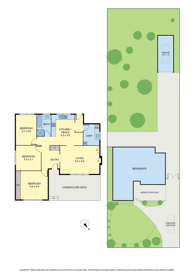 Floorplan of Homely house listing, 77 Gowrie Street, Glenroy VIC 3046