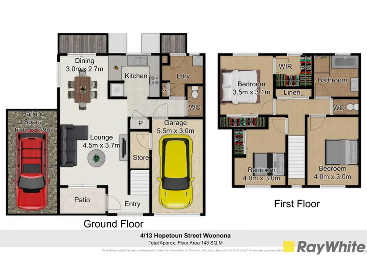 Floorplan of Homely townhouse listing, 4/13 Hopetoun Street, Woonona NSW 2517