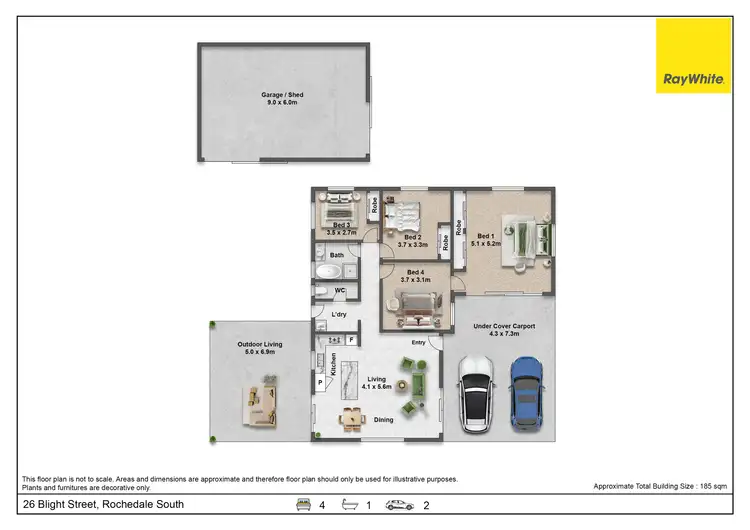 Floorplan of Homely house listing, 26 Bligh Street, Rochedale South QLD 4123