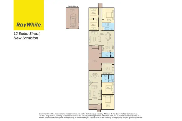 Floorplan of Homely house listing, 12 Burke Street, New Lambton NSW 2305