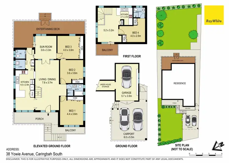 Floorplan of Homely house listing, 38 Yowie Avenue, Caringbah South NSW 2229