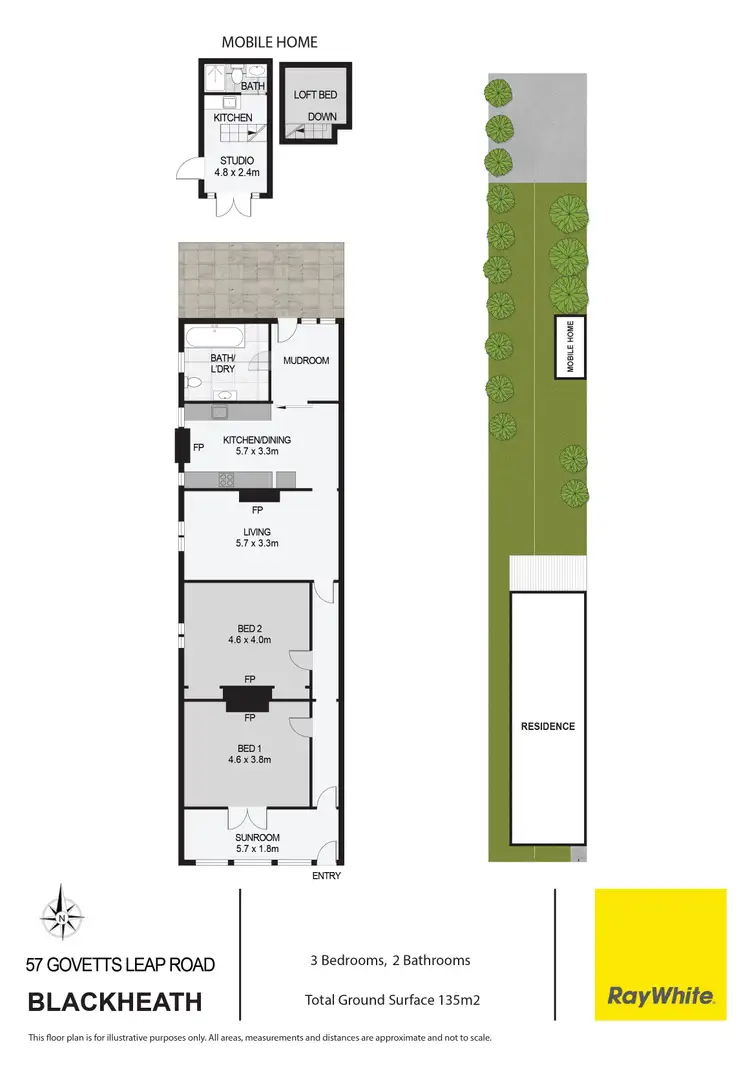 Floorplan of Homely house listing, 57 Govetts Leap Road, Blackheath NSW 2785