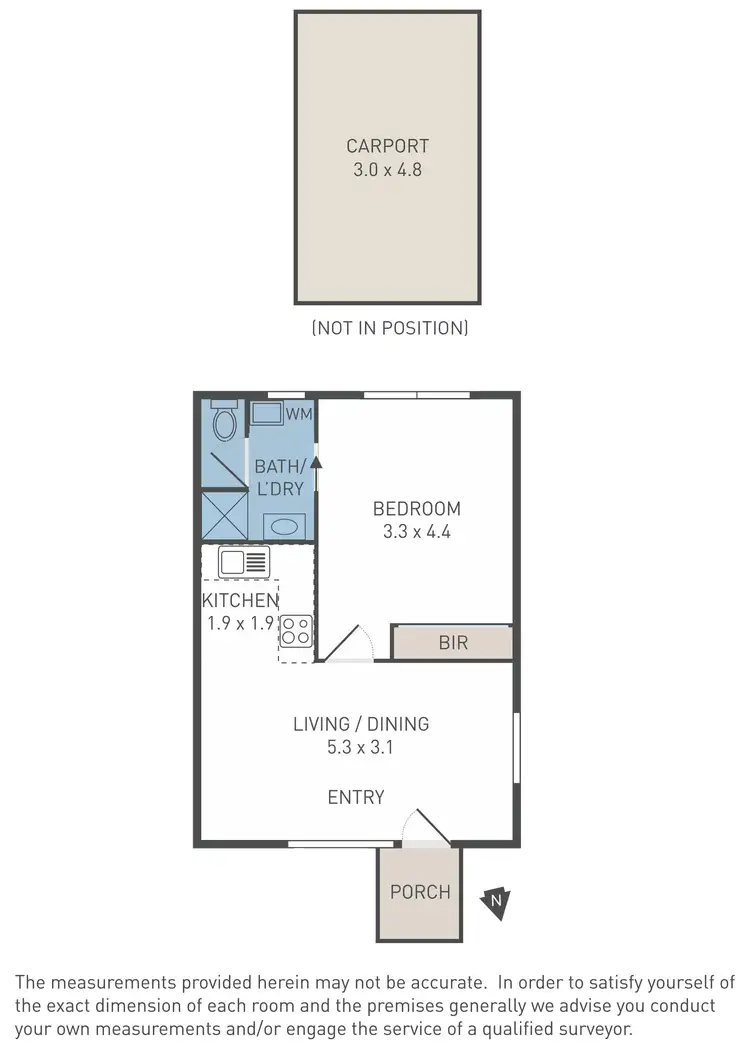 Floorplan of Homely house listing, 6/11 Carmen Street, Newport VIC 3015