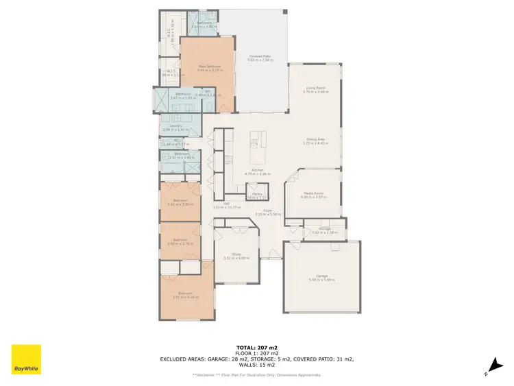 Floorplan of Homely house listing, 3/22 Eleanor Street, Ingham QLD 4850