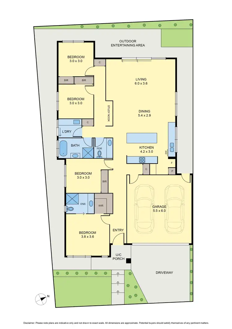 Floorplan of Homely house listing, 47 Madura Promenade, Mickleham VIC 3064