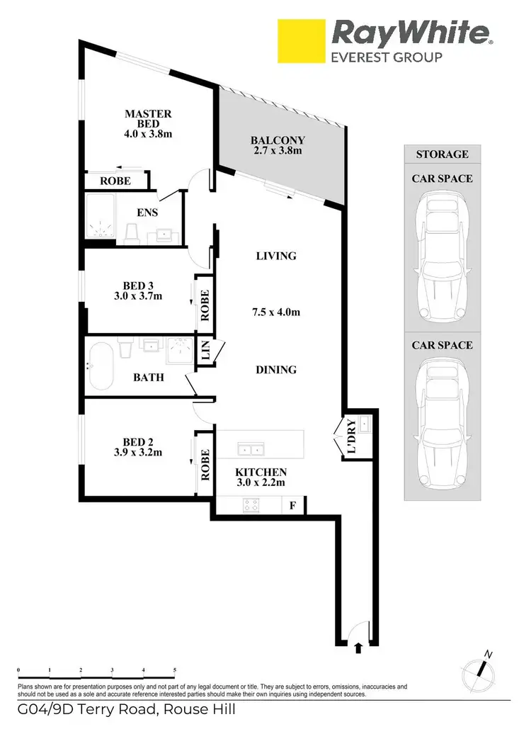 Floorplan of Homely apartment listing, G04/9D Terry Road, Rouse Hill NSW 2155