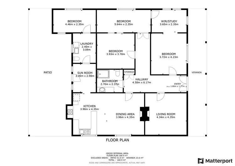 Floorplan of Homely house listing, 18 Mitchell Street, Swan Hill VIC 3585