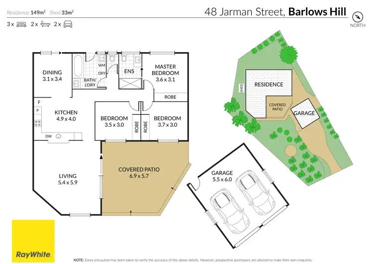 Floorplan of Homely house listing, 48 Jarman Street, Barlows Hill QLD 4703