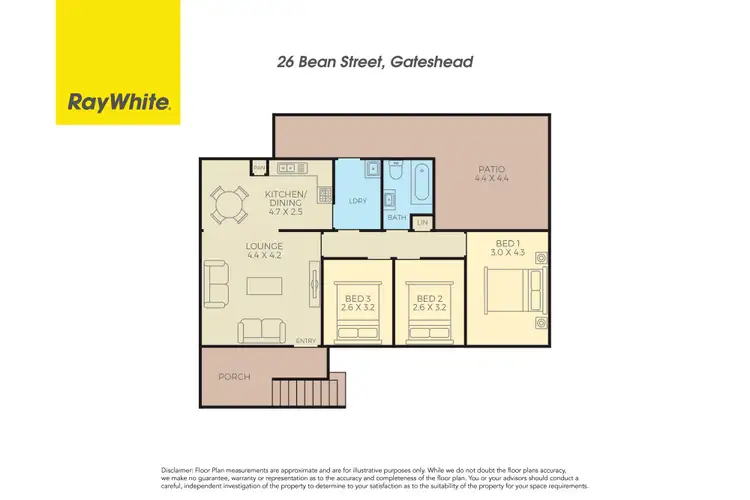 Floorplan of Homely house listing, 26 Bean Street, Gateshead NSW 2290