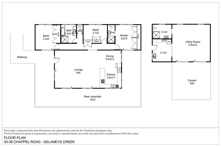 Floorplan of Homely house listing, 30-36 Chappel Road, Delaneys Creek QLD 4514