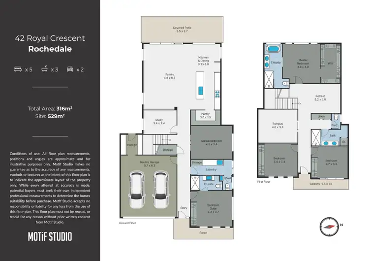 Floorplan of Homely house listing, 42 Royal Crescent, Rochedale QLD 4123