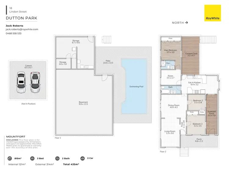 Floorplan of Homely house listing, 18 Lindon Street, Dutton Park QLD 4102