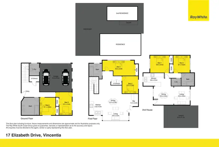 Floorplan of Homely house listing, 17 Elizabeth Drive, Vincentia NSW 2540