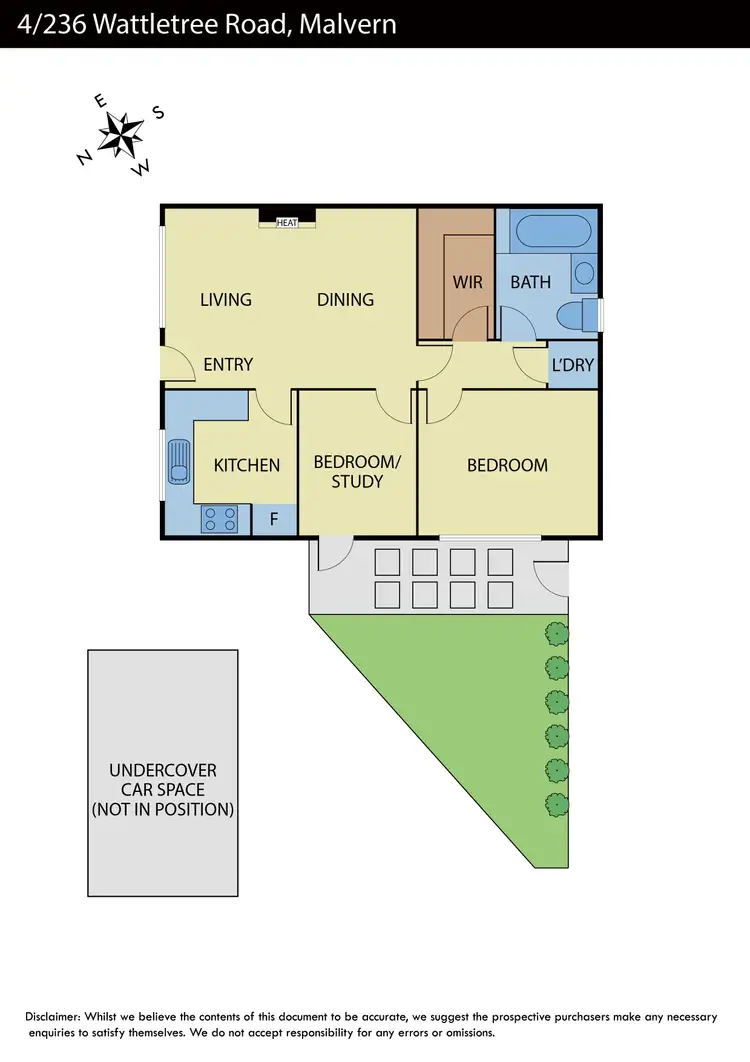 Floorplan of Homely apartment listing, 4/236 Wattletree Road, Malvern VIC 3144