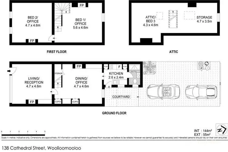 Floorplan of Homely house listing, 138 Cathedral Street, Woolloomooloo NSW 2011
