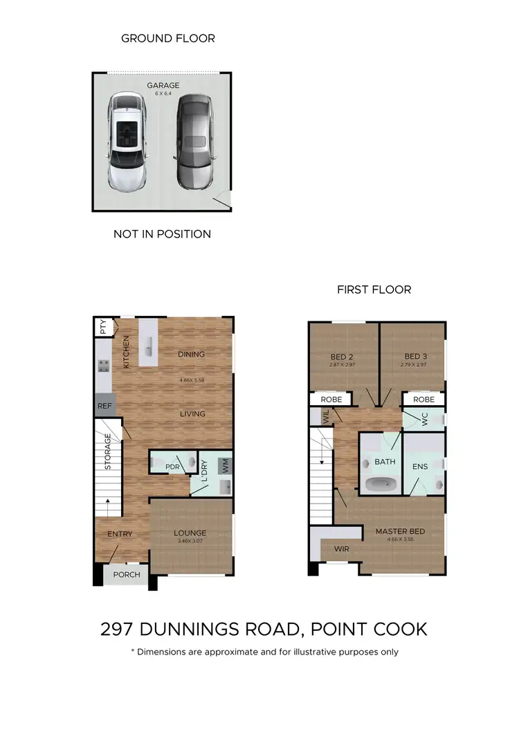 Floorplan of Homely house listing, 297 Dunnings Road, Point Cook VIC 3030