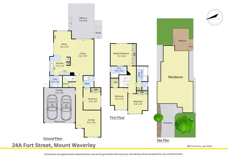 Floorplan of Homely townhouse listing, 24A Fort Street, Mount Waverley VIC 3149