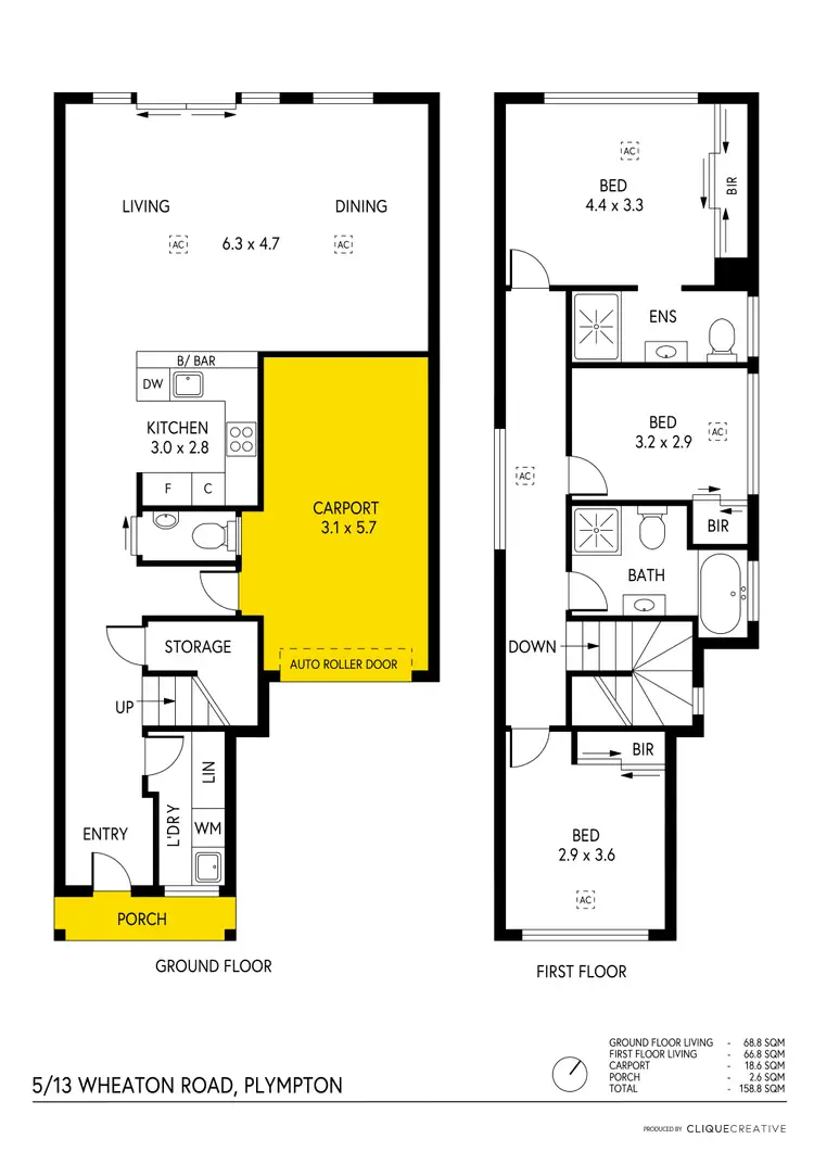 Floorplan of Homely house listing, 5/13 Wheaton Road, Plympton SA 5038