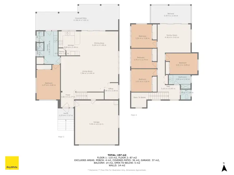 Floorplan of Homely house listing, 107 Keith Williams Drive, Cardwell QLD 4849