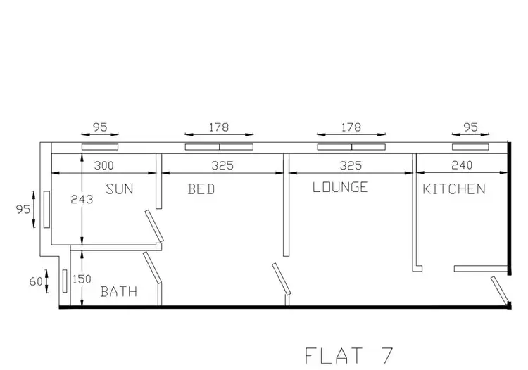 Floorplan of Homely apartment listing, 1/41 Melrose Parade, Clovelly NSW 2031