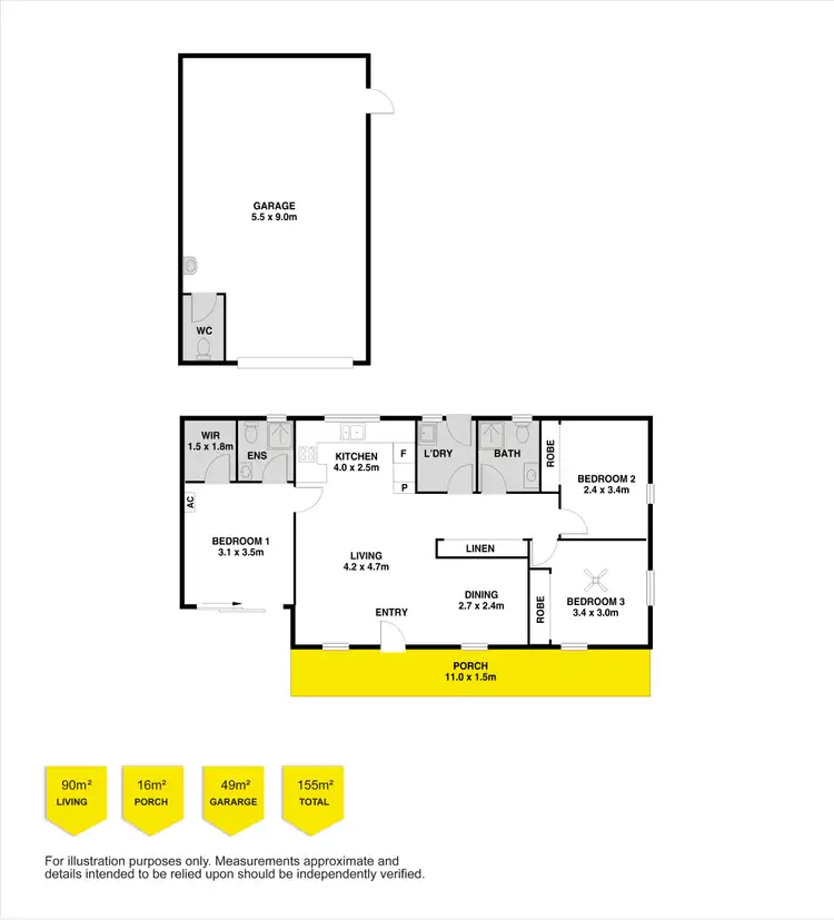Floorplan of Homely house listing, 10 First Avenue, Hayborough SA 5211