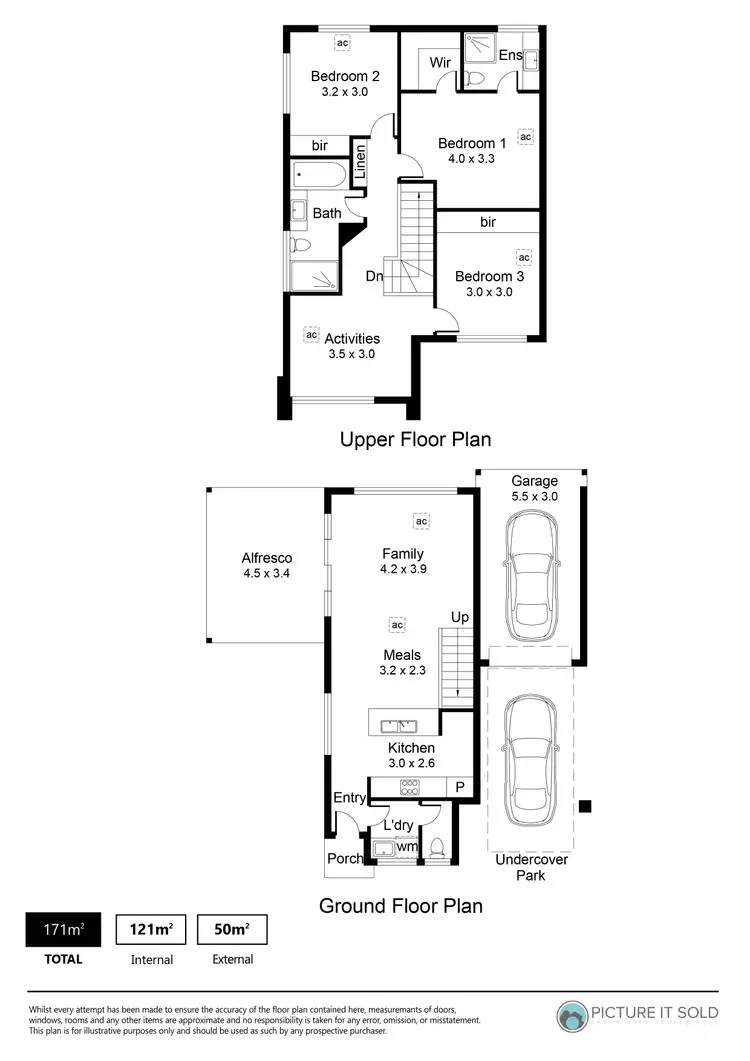 Floorplan of Homely townhouse listing, 6/14 Dawn Avenue, Hectorville SA 5073