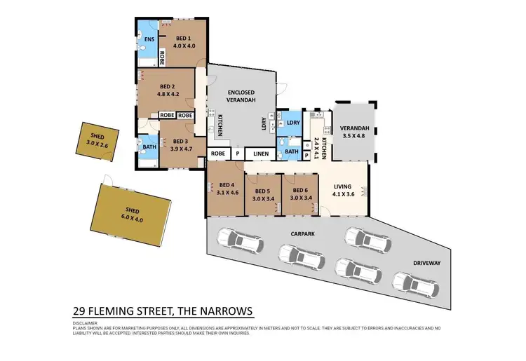 Floorplan of Homely unit listing, 29a Fleming Street, The Narrows NT 820