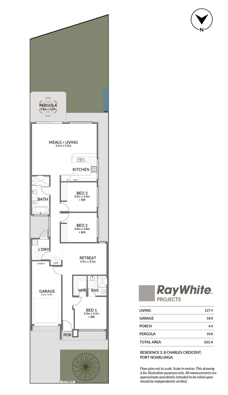 Floorplan of Homely house listing, 2&3, 8 Charles Crescent, Port Noarlunga South SA 5167