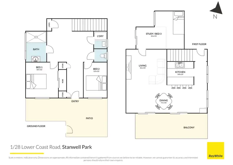 Floorplan of Homely house listing, 1/28 Lower Coast Road, Stanwell Park NSW 2508