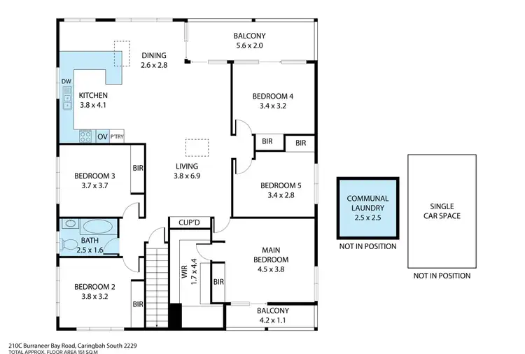 Floorplan of Homely house listing, 210C Burraneer Bay Road, Caringbah NSW 2229