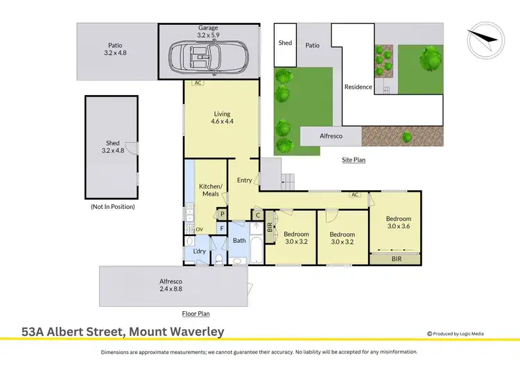Floorplan of Homely house listing, 53A Albert Street, Mount Waverley VIC 3149