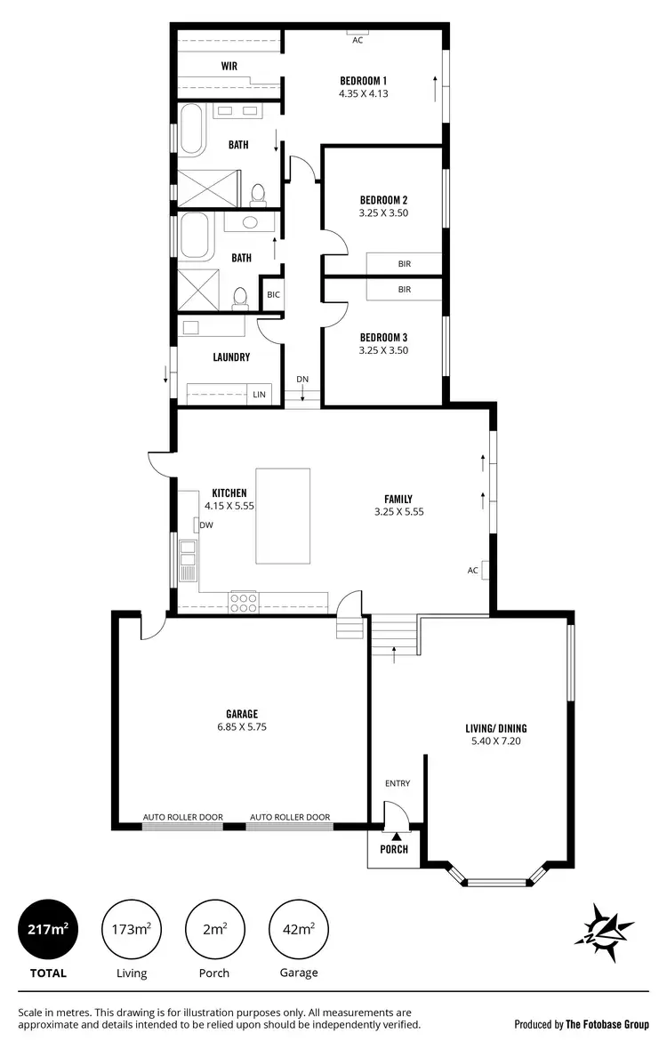 Floorplan of Homely house listing, 2 Rebecca Place, Flagstaff Hill SA 5159