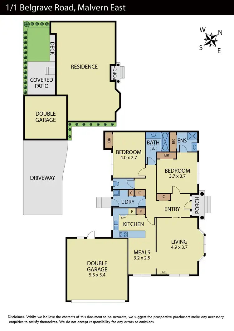 Floorplan of Homely unit listing, 1/1 Belgrave Road, Malvern East VIC 3145