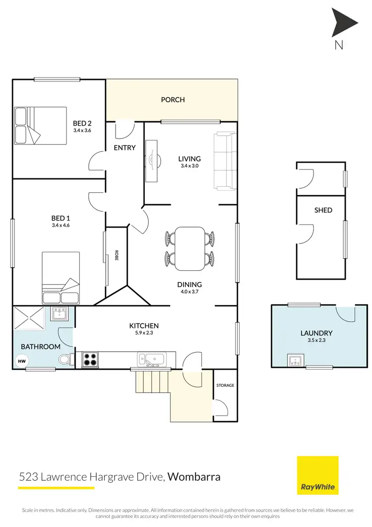 Floorplan of Homely house listing, 523 Lawrence Hargrave Drive, Wombarra NSW 2515