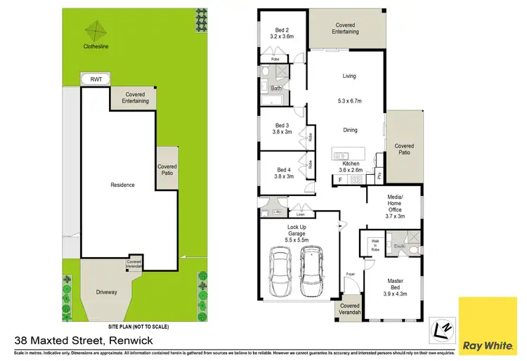 Floorplan of Homely house listing, 38 Maxted Street, Renwick NSW 2575