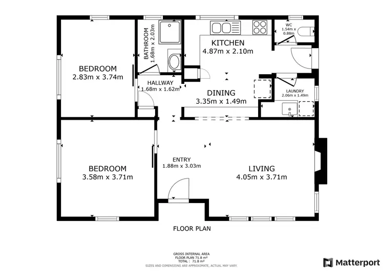 Floorplan of Homely house listing, 17 Mundle Avenue, Swan Hill VIC 3585