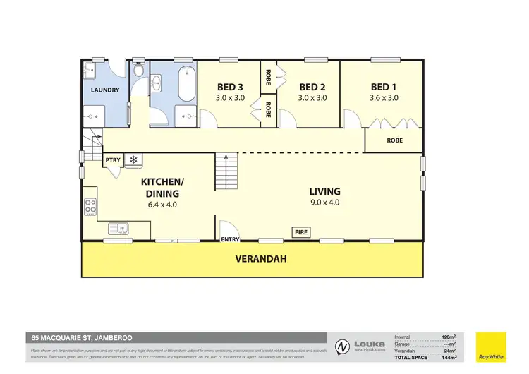 Floorplan of Homely house listing, 65 Macquarie Street, Jamberoo NSW 2533
