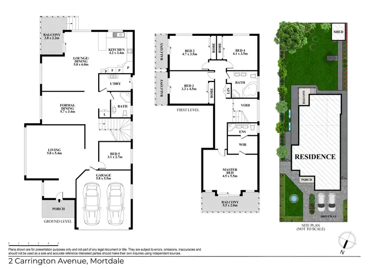 Floorplan of Homely house listing, 2 Carrington Avenue, Mortdale NSW 2223