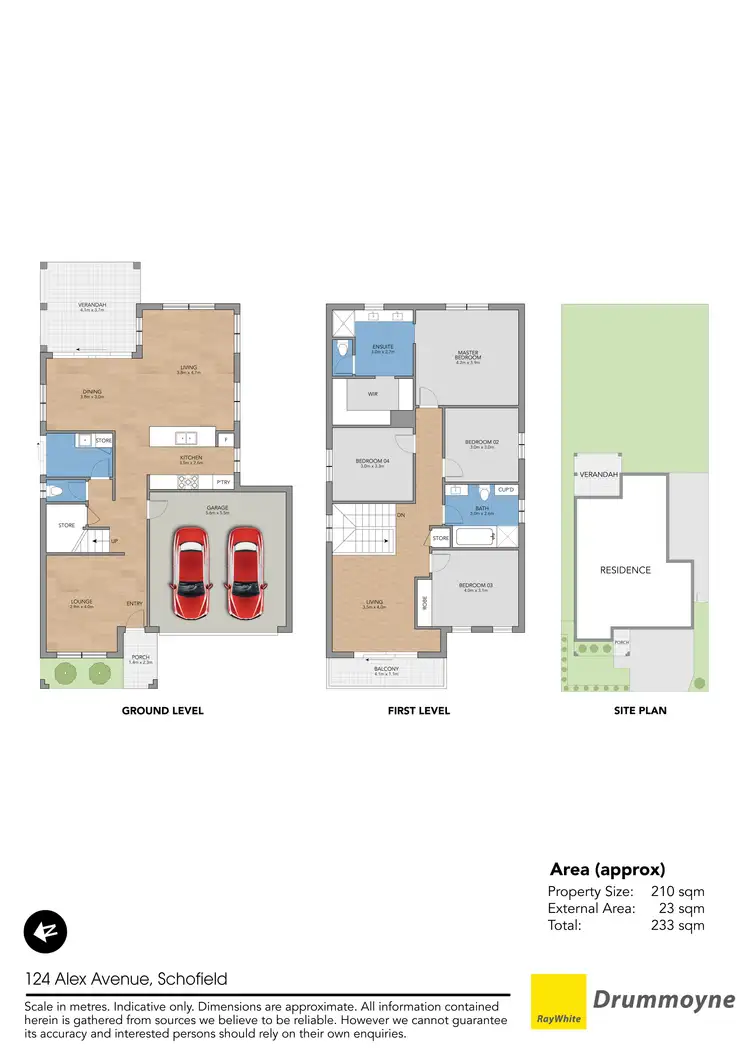 Floorplan of Homely house listing, 124 Alex Avenue, Schofields NSW 2762