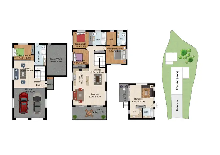 Floorplan of Homely house listing, 50 Old Scenic Highway, Taranganba QLD 4703