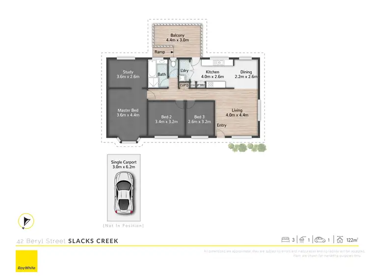 Floorplan of Homely house listing, 42 Beryl Street, Slacks Creek QLD 4127