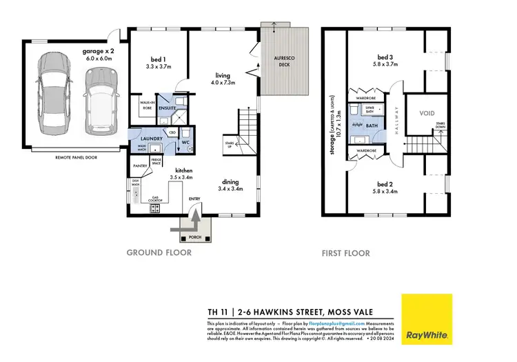 Floorplan of Homely townhouse listing, 11/2-6 Hawkins Street, Moss Vale NSW 2577