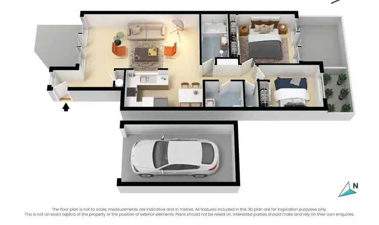 Floorplan of Homely apartment listing, 4/19 Atchison Street, Wollongong NSW 2500