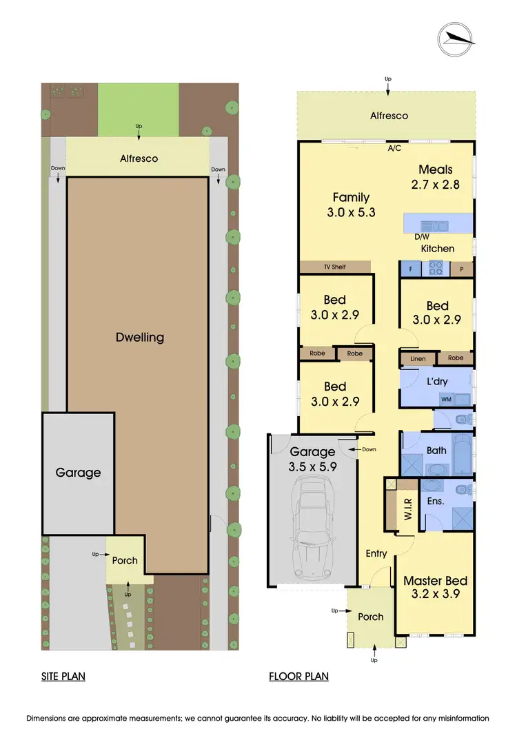 Floorplan of Homely house listing, 11 Verde Parade, Epping VIC 3076