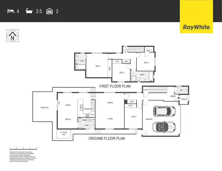 Floorplan of Homely house listing, 16 Baudinette Circuit, Bruce ACT 2617