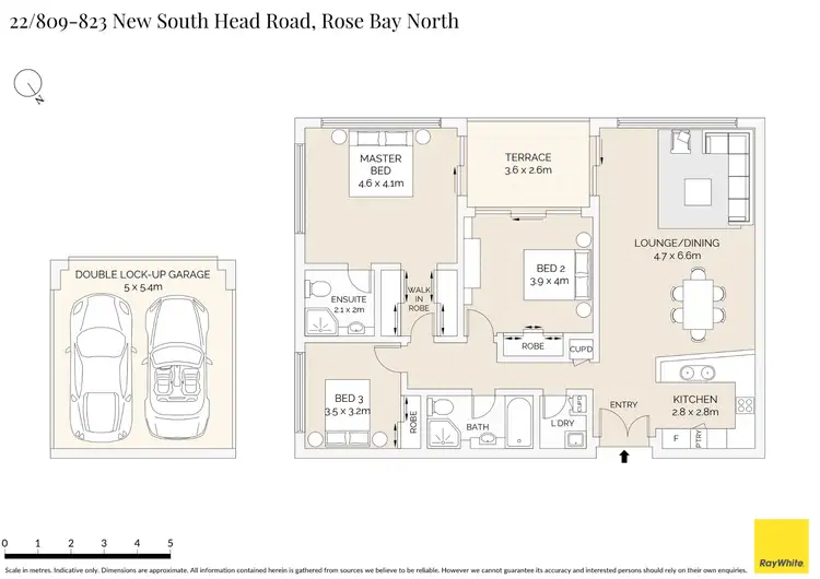 Floorplan of Homely apartment listing, 22/809-823 New South Head Road, Rose Bay NSW 2029