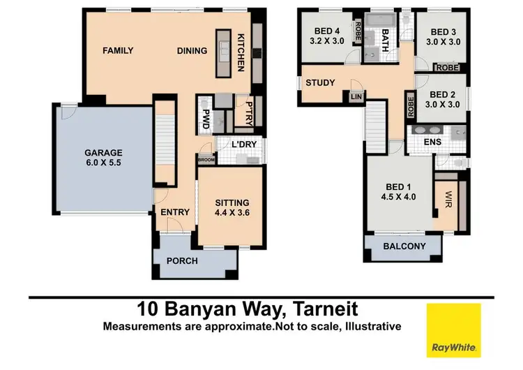 Floorplan of Homely house listing, 10 Banyan Way, Tarneit VIC 3029