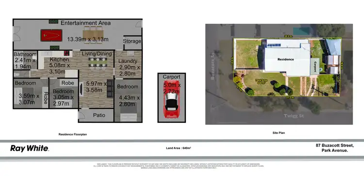 Floorplan of Homely house listing, 87 Buzacott Street, Park Avenue QLD 4701