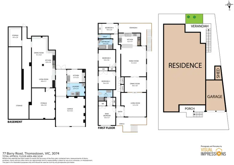 Floorplan of Homely house listing, 77 Barry Road, Thomastown VIC 3074